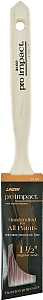 Linzer WC 2160-1.5 Paint Brush, 1-1/2 in W, 2-1/4 in L Bristle, Polyester Bristle, Sash Handle