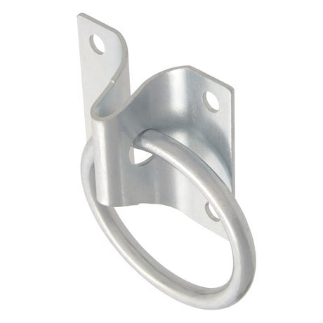 Hampton Small Zinc-Plated Silver Steel 1.875 in. L Hitching Ring 250 lb 1 pk, Pack of 5