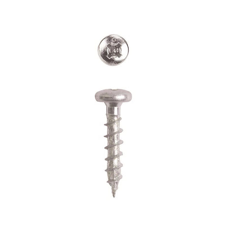 SPAX No. 10 X 1 in. L Phillips/Square Zinc-Plated Serrated Multi-Material Screw 20 pk