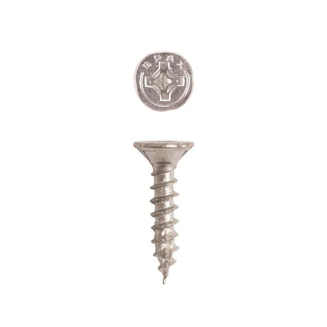 SPAX Multi-Material No. 8 Label X 5/8 in. L Unidrive Flat Head Serrated Construction Screws