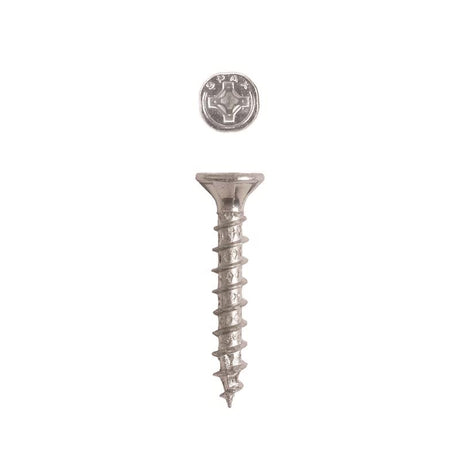 SPAX Multi-Material No. 8 Label X 1-1/4 in. L Unidrive Flat Head Serrated Construction Screws