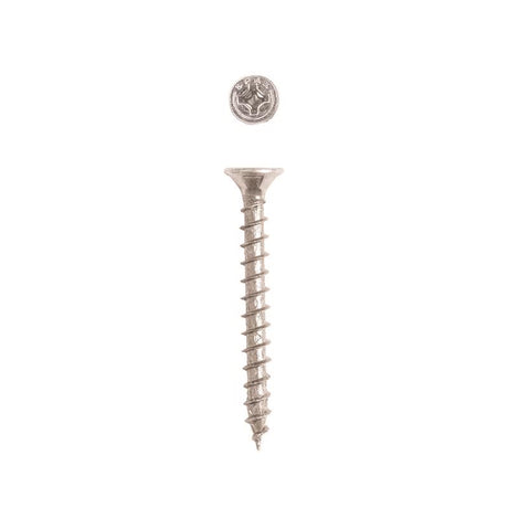 SPAX Multi-Material No. 8 Label X 1-1/2 in. L Unidrive Flat Head Serrated Construction Screws