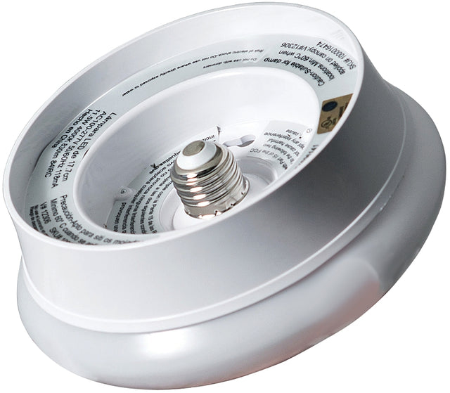 ETI 54483141 Spin Light Fixture, 120 VAC, 11.5 W, LED Lamp, 830 Lumens, 4000 K Color Temp