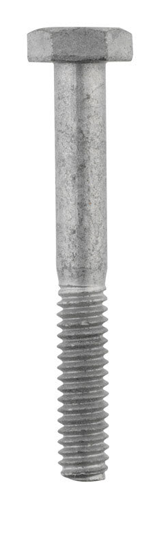 HILLMAN 1/4 in. D X 2 in. L Hot Dipped Galvanized Steel Hex Bolt 100 pk