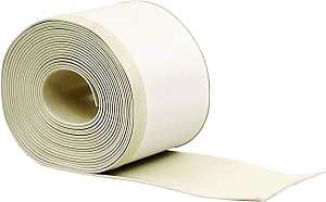 M-D 93229 Wall Base, 20 ft L, 4 in W, Vinyl, Almond