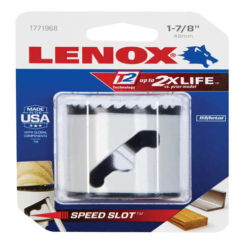 Lenox 1 7/8 cu in Bi-Metal Hole Saw 1 pk