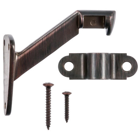 Ace Bronze Bronze Heavy Duty Handrail Bracket 3-3/4 in. L, Pack of 5