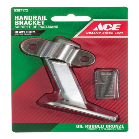 Ace Bronze Bronze Heavy Duty Handrail Bracket 3-3/4 in. L, Pack of 5