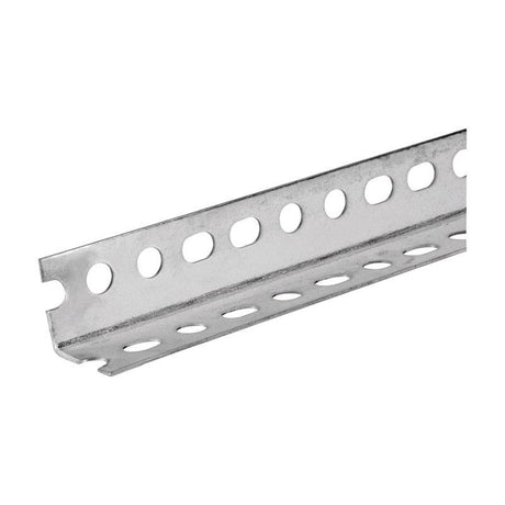 SteelWorks 0.74 in. X 1-1/2 in. W X 36 in. L Steel Slotted Angle, Pack of 5