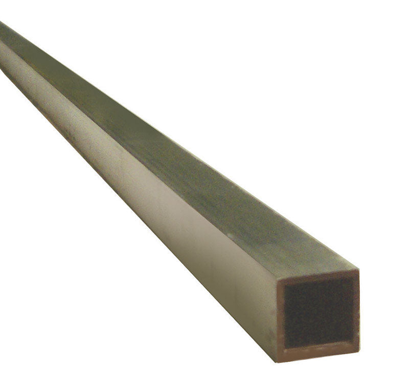SteelWorks 3/4 in. D X 3 ft. L Square Aluminum Tube, Pack of 4