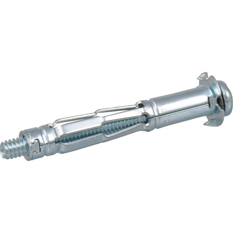 HILLMAN 1/4 in. D X 1/4 in. Long in. L Metal Pan Head Hollow Wall Anchors 50 pk