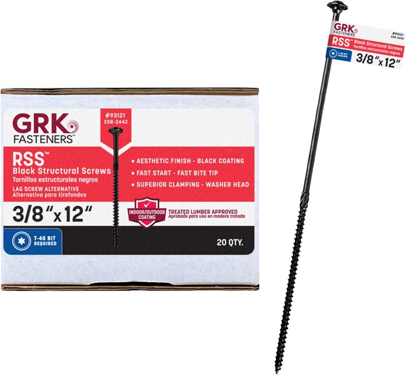 RSS 3/8-IN X 12-IN STRUCTURAL