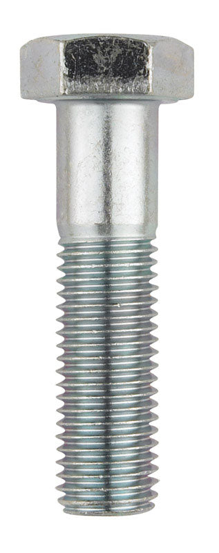 HILLMAN 1 in. D X 4 in. L Heat Treated Zinc Steel Hex Head Cap Screw 10 pk