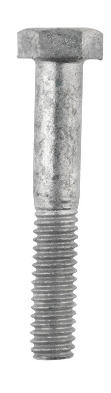 HILLMAN 5/16 in. D X 2 in. L Hot Dipped Galvanized Steel Hex Bolt 100 pk