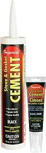 Imperial KK0076 Stove and Gasket Cement, 10.3 oz Cartridge