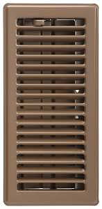Imperial RG2005 Louvered Floor Register, 5-1/4 in L, 12 in W, Steel