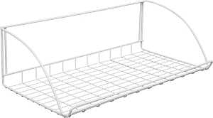 ClosetMaid 8279 Laundry Shelf, 12 in L, 24 in W, Steel, White, Pack of 6