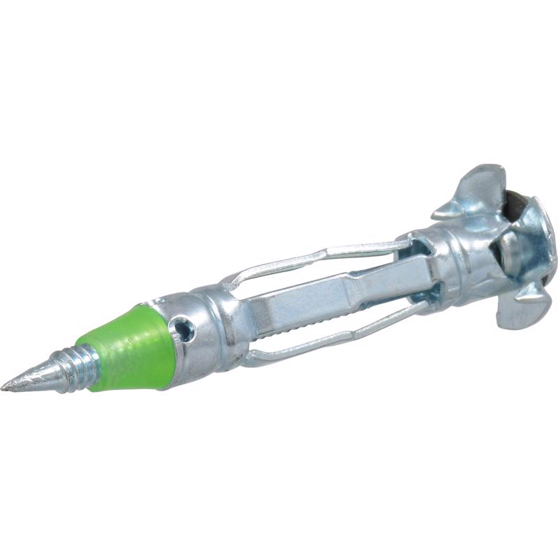 HILLMAN 1/8 in. D X 1/8 Short in. L Steel Pan Head Drive Wall Anchors 100 pk