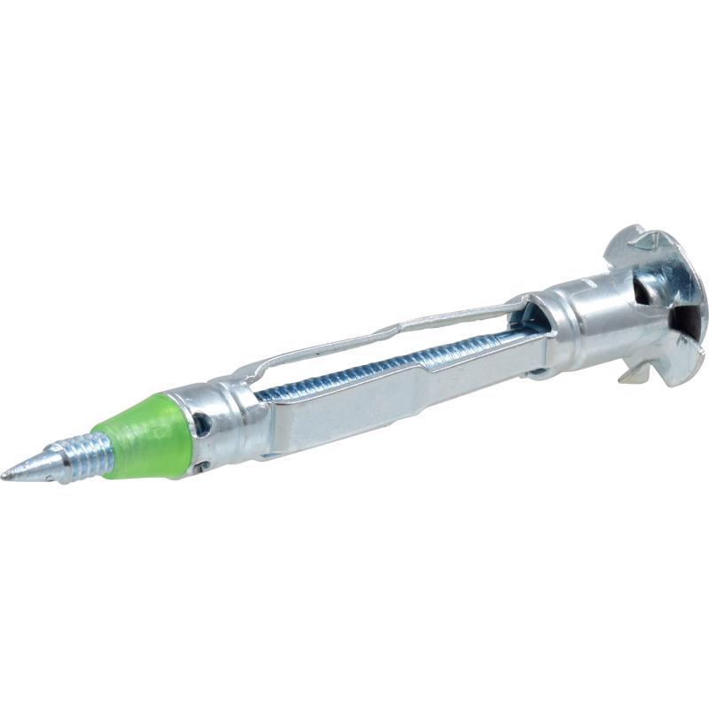 HILLMAN 1/8 in. D X 1/8 LS Multi-Grip Range in. L Metal Pan Head Drive Wall Anchors 100 pk