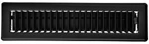 REGISTER FLOOR BLACK 2.25X12IN