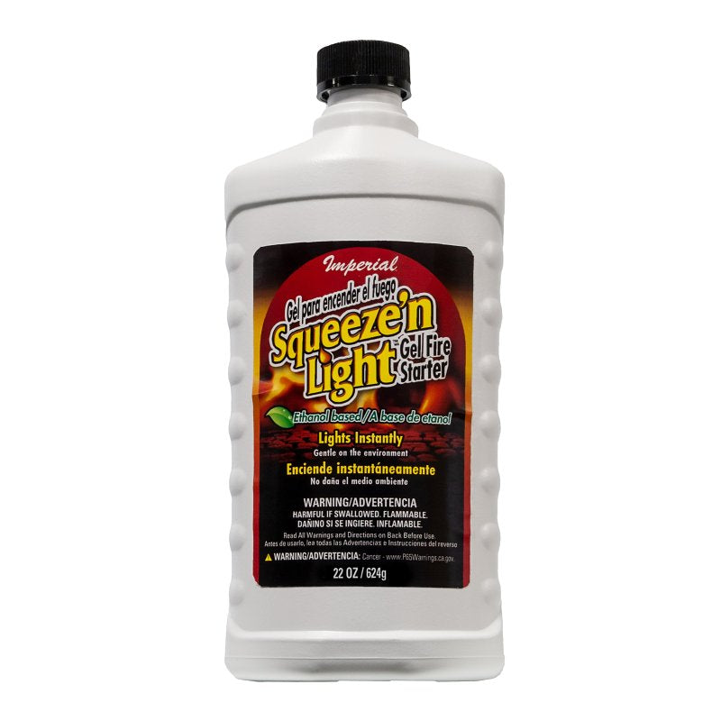 Imperial Squeez'n Light KK0343 Fire Starter, Viscous Gel, 22 oz
