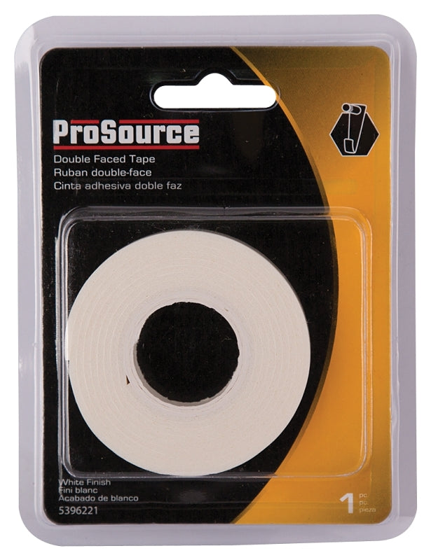 ProSource PH-121120-PS Mounting Tape, 42 in L, 1/2 in W, White