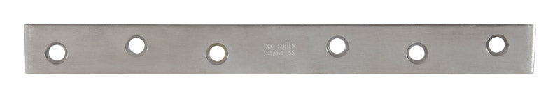 Ace 10 in. H X 1 in. W X .165 in. L Stainless Steel Mending Brace