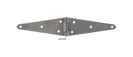 Ace 8 in. L Stainless Steel Heavy Duty Strap Hinge 1 pk