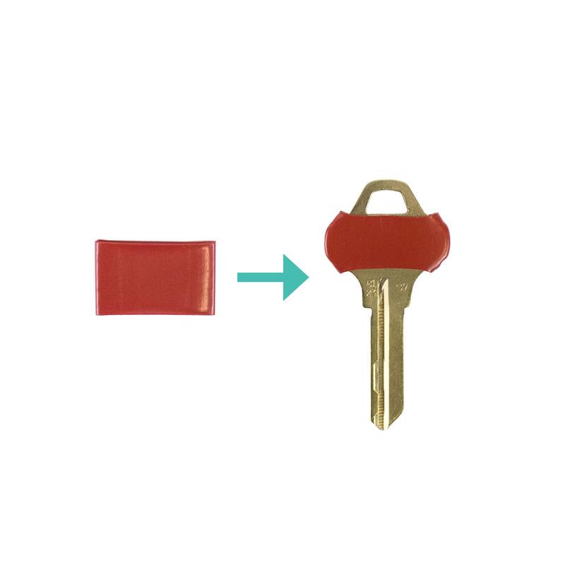 Lucky Line Plastic Assorted Key Sleeve