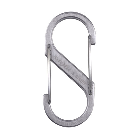 Nite Ize S-Biner 1.8 in. D Stainless Steel Silver Carabiner Key Holder, Pack of 6