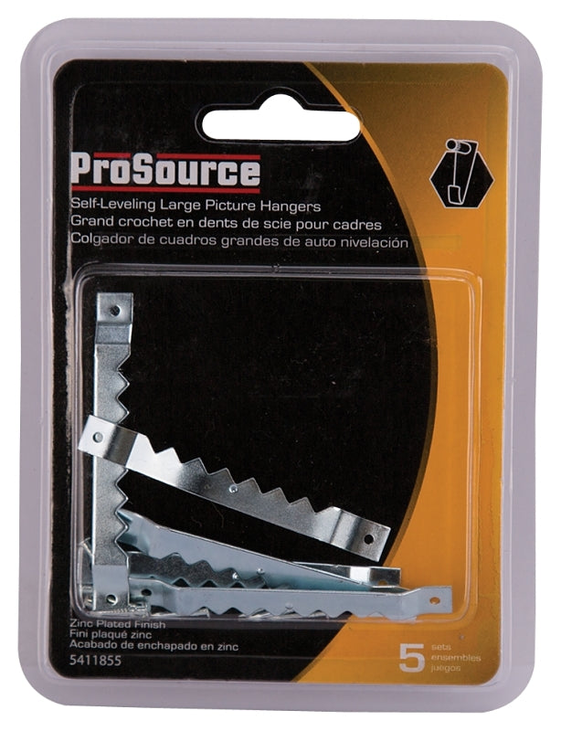 ProSource PH-121136-PS Frame Hanger, 4.5 lb, Steel, Zinc, Zinc, Nail-In Mounting