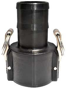 Green Leaf 300C Camlock Coupling, 3 in, Female Coupler x Hose Barb, Plastic