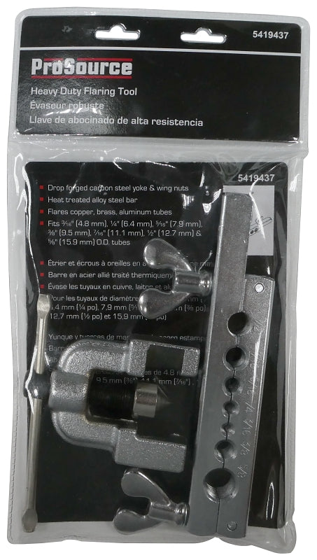 ProSource T050-3L Flaring Tool, Steel Handle