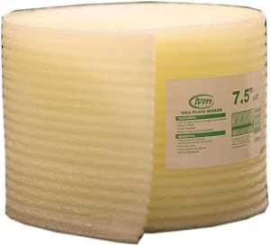 Innovative Energy W508 Sill Seal, 7-1/2 in W, 50 ft L Roll, Polyethylene, Yellow, Pack of 4