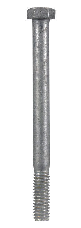 HILLMAN 3/8 in. D X 4-1/2 in. L Hot Dipped Galvanized Steel Hex Bolt 50 pk
