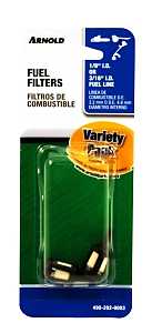 Arnold 490-202-0003 Fuel Filter, For: Most Handheld Equipment with 1/8 in or 3/16 in ID Fuel Line