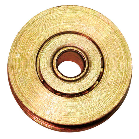 Barton Kramer 1-1/4 in. D X 0.33 in. L Gold Steel Sliding Door Guide 2 pk