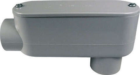 Cantex 1/2 in. D PVC Conduit Body For PVC 1 each