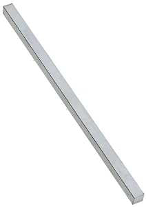 National Hardware 4030BC Series N180-208 Key Stock, 1/2 in W, 1/2 in H, 12 in L, Steel, Zinc