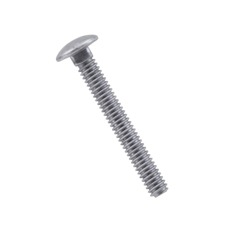HILLMAN 1/4 in. X 5 in. L Hot Dipped Galvanized Steel Carriage Bolt 100 pk