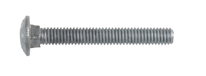 HILLMAN 5/16 in. X 2-1/2 in. L Hot Dipped Galvanized Steel Carriage Bolt 100 pk