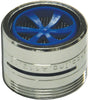 Danco 10489 Slotted Faucet Aerator, 15/16-27 x 55/64-27 Male x Female Thread, Brass, Chrome Plated, 1.5 gpm