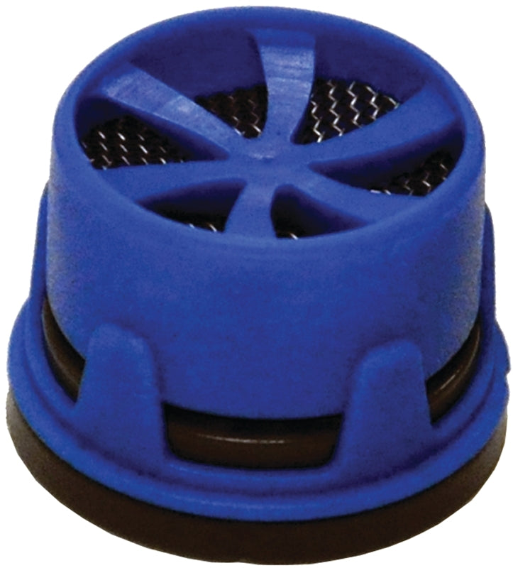 Danco 10495 Faucet Aerator Insert, Blue, 15/16 or 55/64 in, Plastic, 1.5 gpm