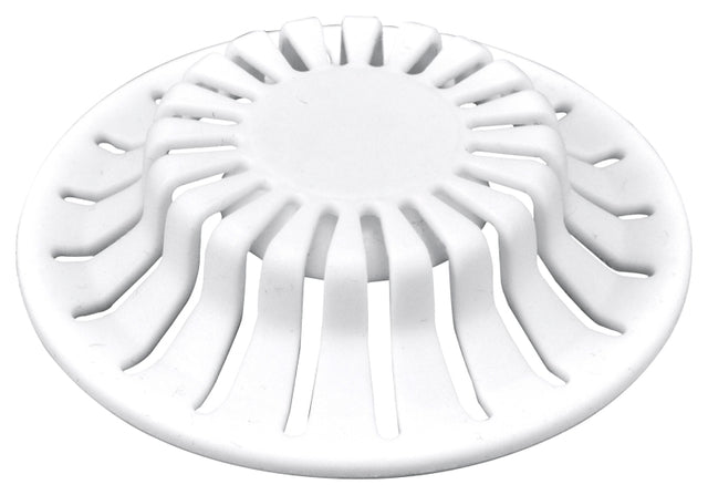 Danco 10769 Bathroom Sink Hair Catcher, Plastic, White