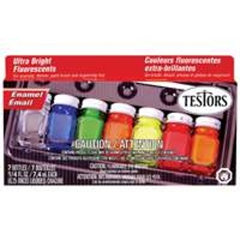 Testors 9132X Enamel Paint Set, 0.25 oz, Bottle