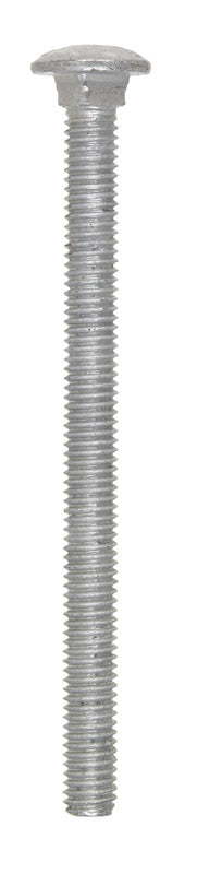 HILLMAN 3/8 in. X 5 in. L Hot Dipped Galvanized Steel Carriage Bolt 50 pk