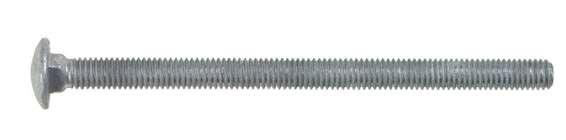 HILLMAN 3/8 in. X 6 in. L Hot Dipped Galvanized Steel Carriage Bolt 50 pk
