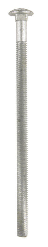 HILLMAN 3/8 in. X 7 in. L Hot Dipped Galvanized Steel Carriage Bolt 50 pk