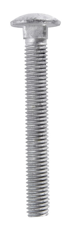 HILLMAN 1/2 in. X 4 in. L Hot Dipped Galvanized Steel Carriage Bolt 25 pk