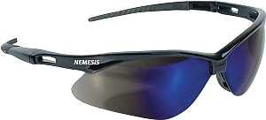 GLASSES SFTY W/BLU MIRROR LENS, Pack of 12